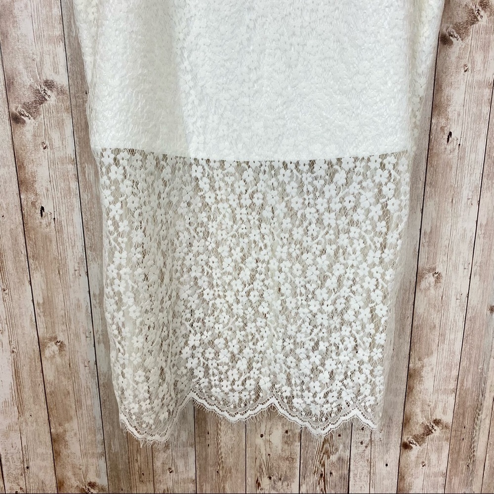 Keepsake the Label Wanderer Ivory Lace Midi Skirt - Picture 4 of 11